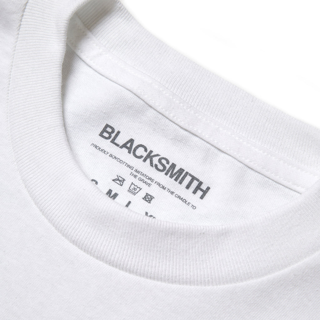 Blacksmith - Hopscotch Tee - White