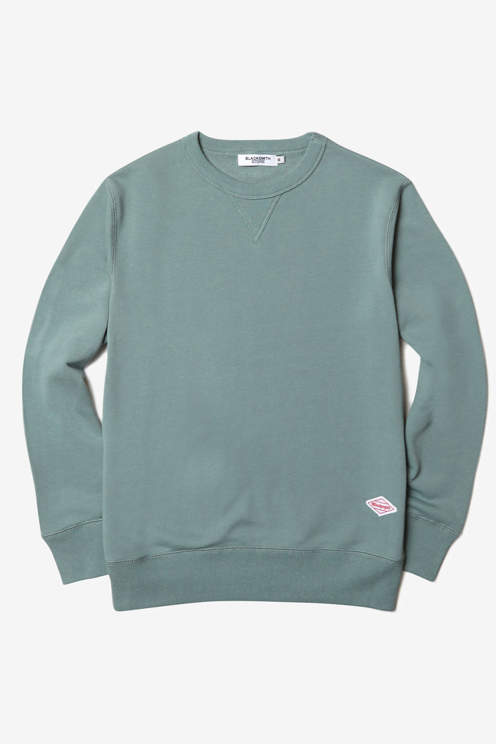 Blacksmith - Loopback Everyday Crewneck - Seafoam