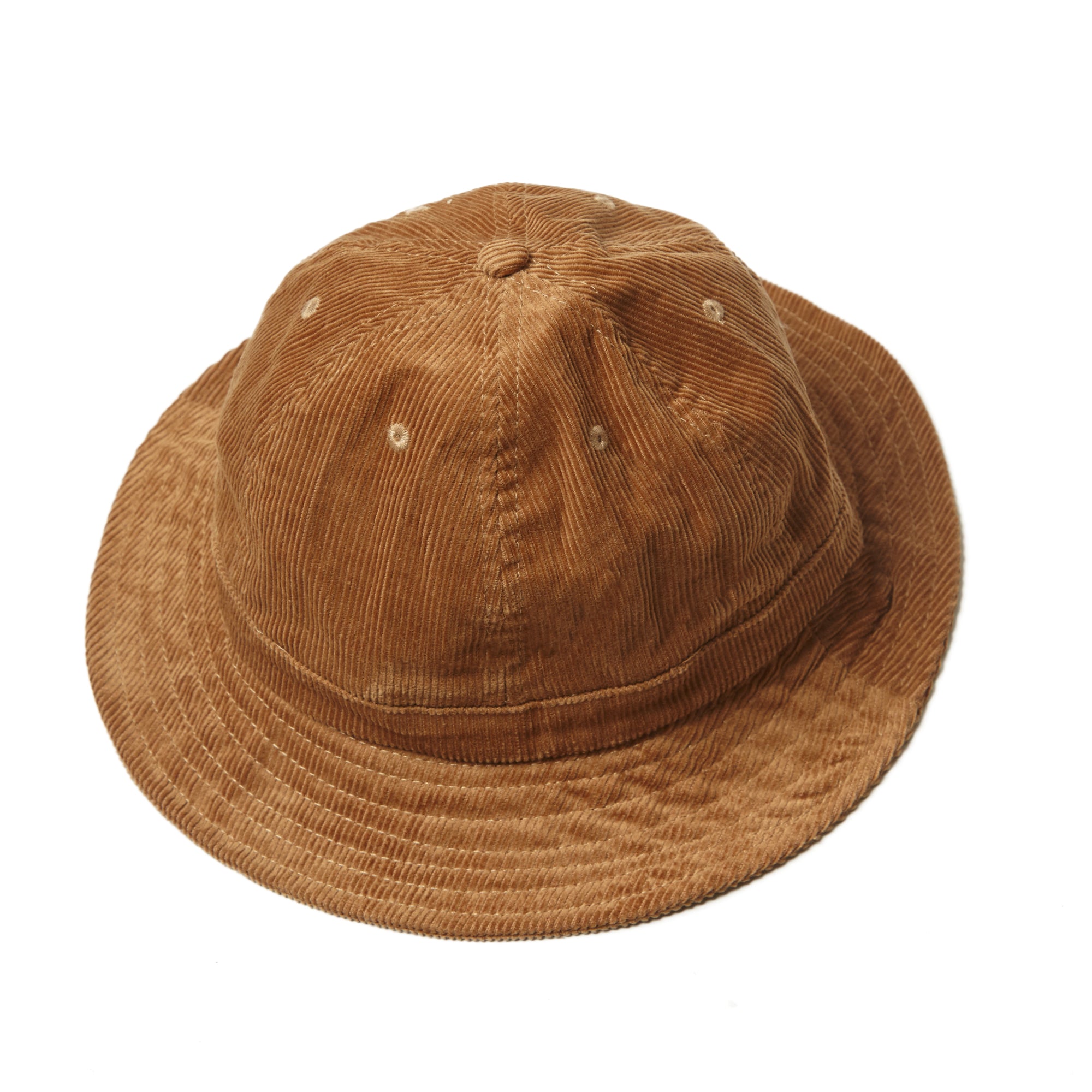 Blacksmith - Corduroy Bell Bucket Hat - Brown