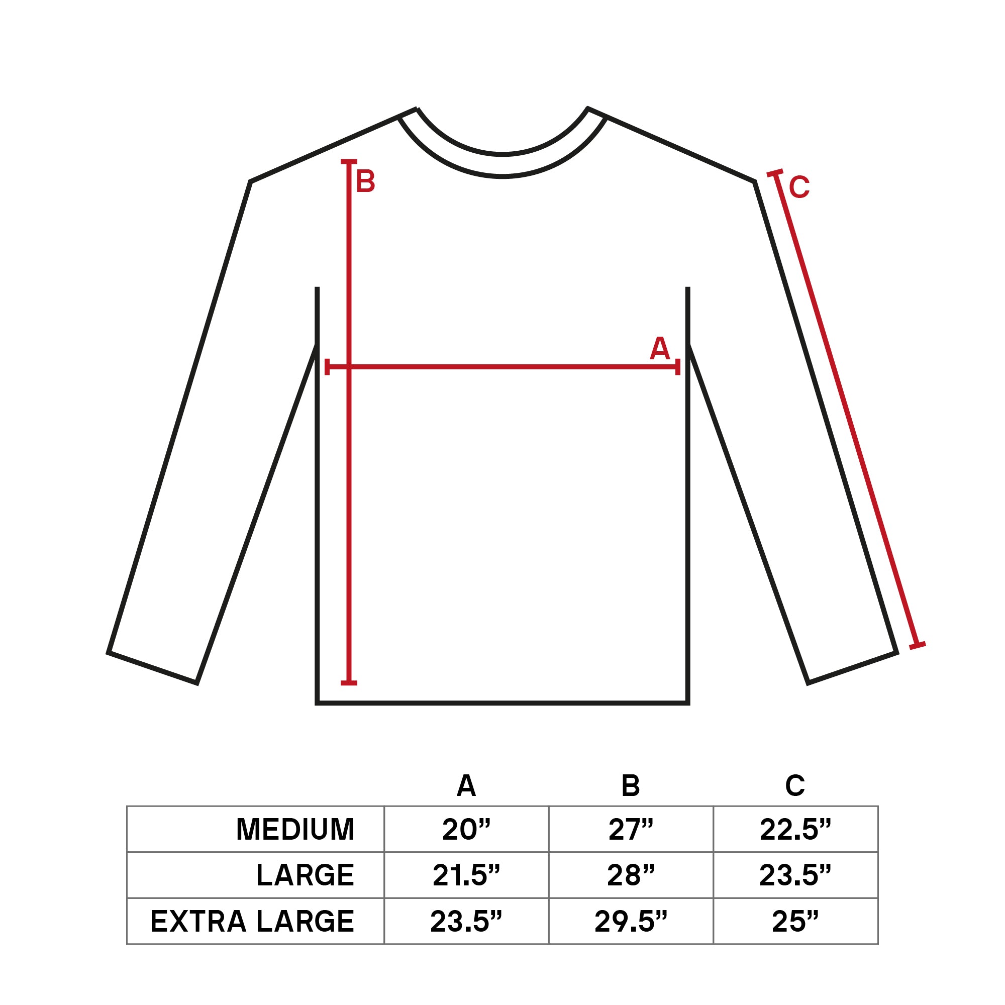 Pro Club - Heavyweight Long Sleeve T-Shirt - Heather Grey