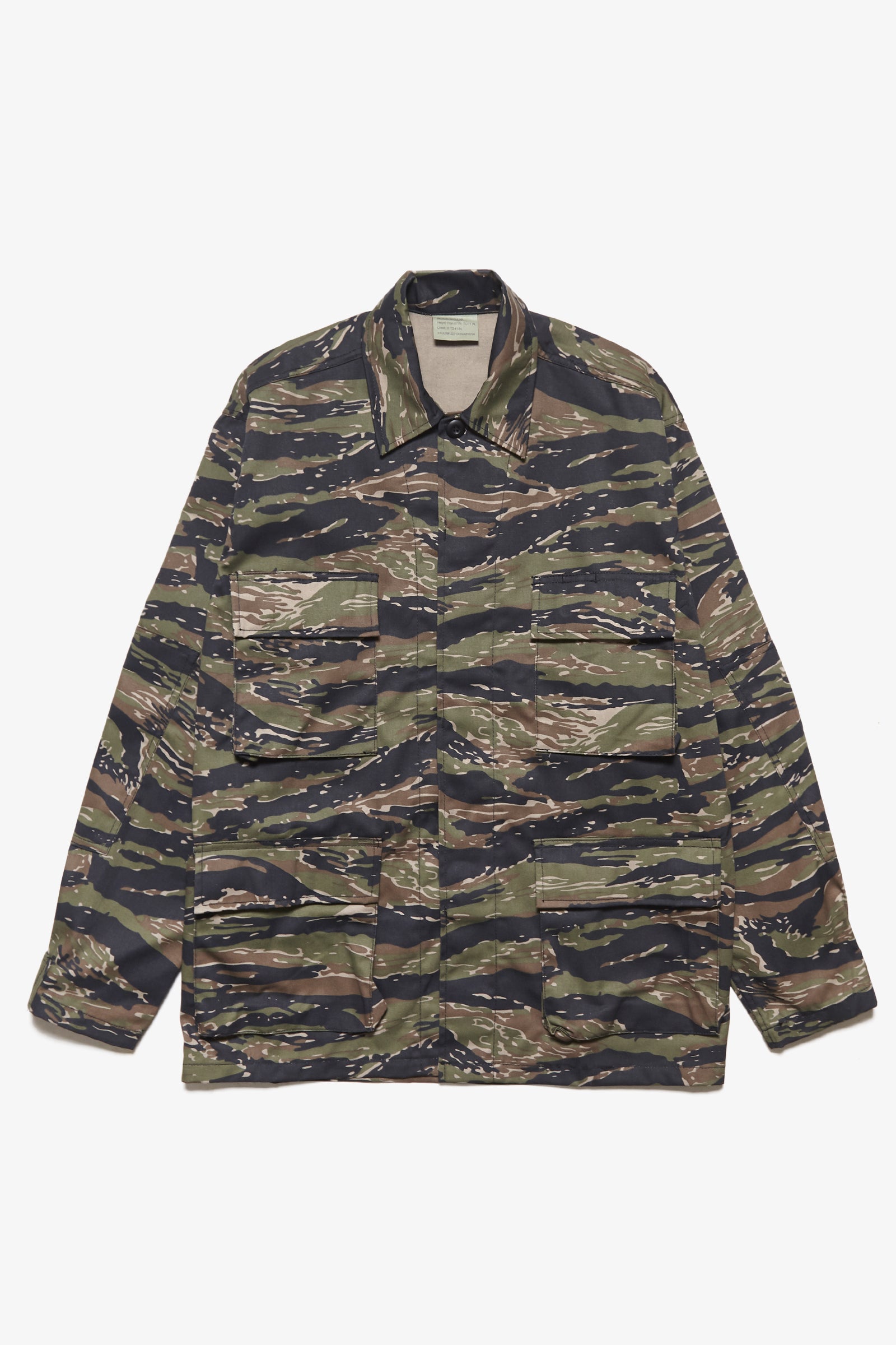Deadstock - BDU Camo Overshirt - Tiger Stripe