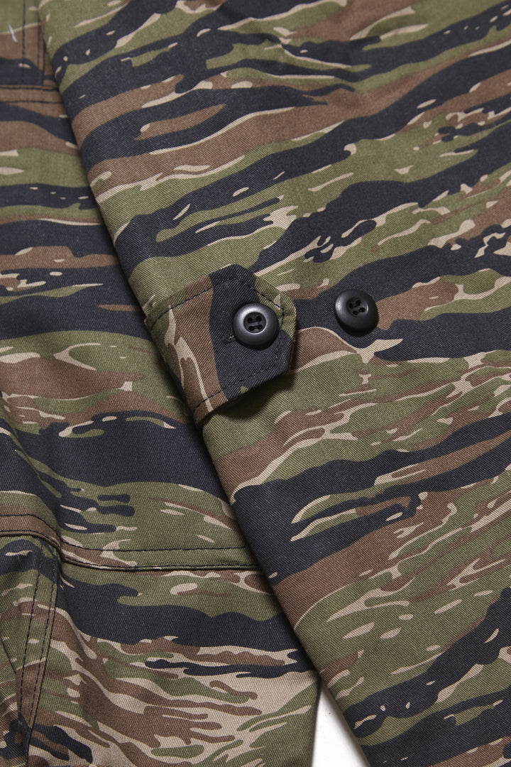 Deadstock - BDU Camo Overshirt - Tiger Stripe