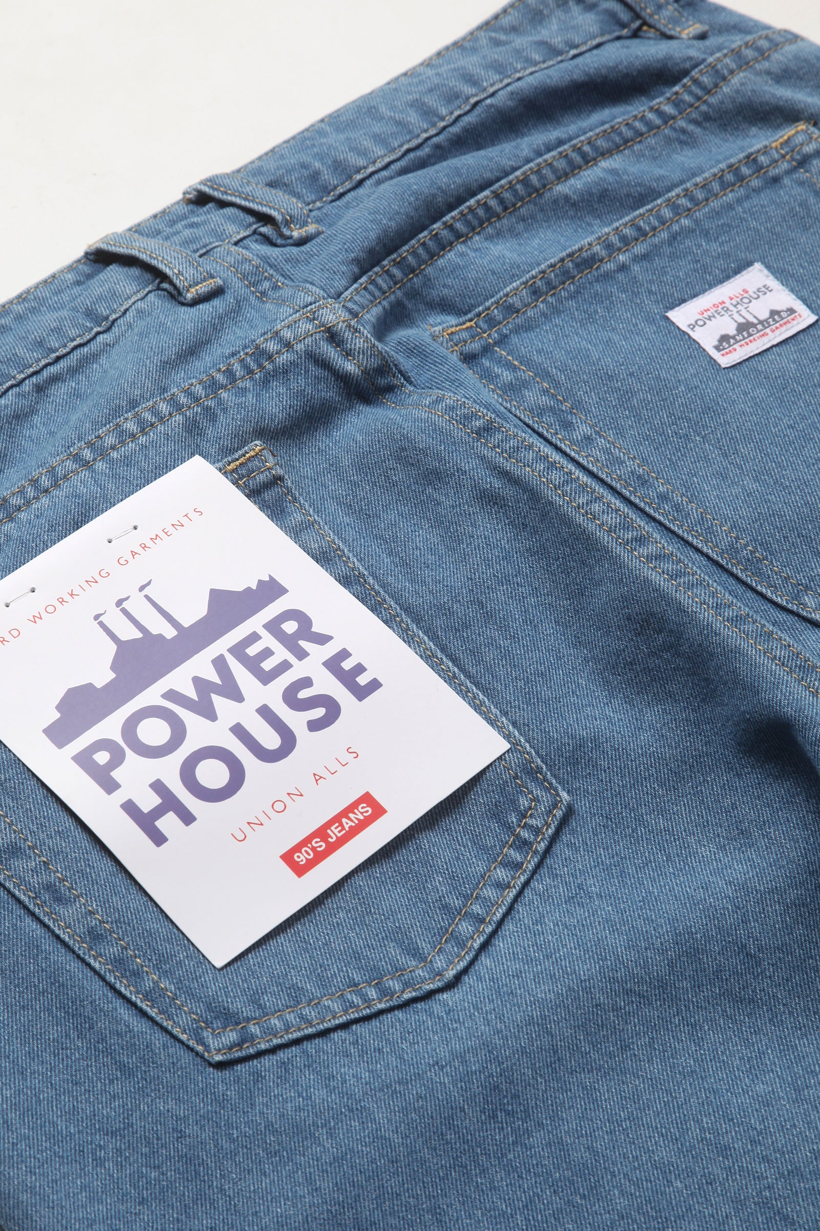 Power House - 90's Jeans - Washed Blue