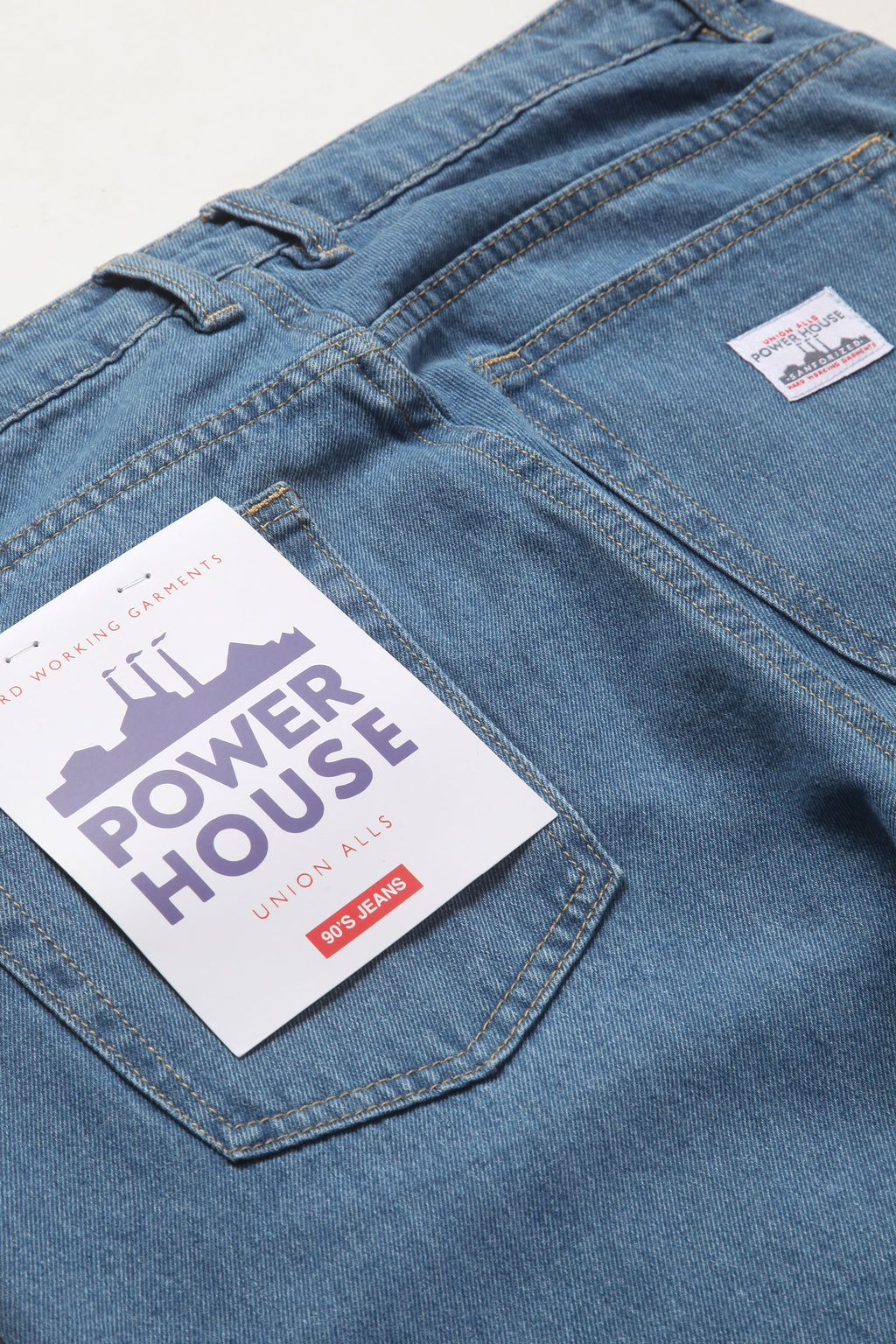 Power House - 90's Jeans - Washed Blue