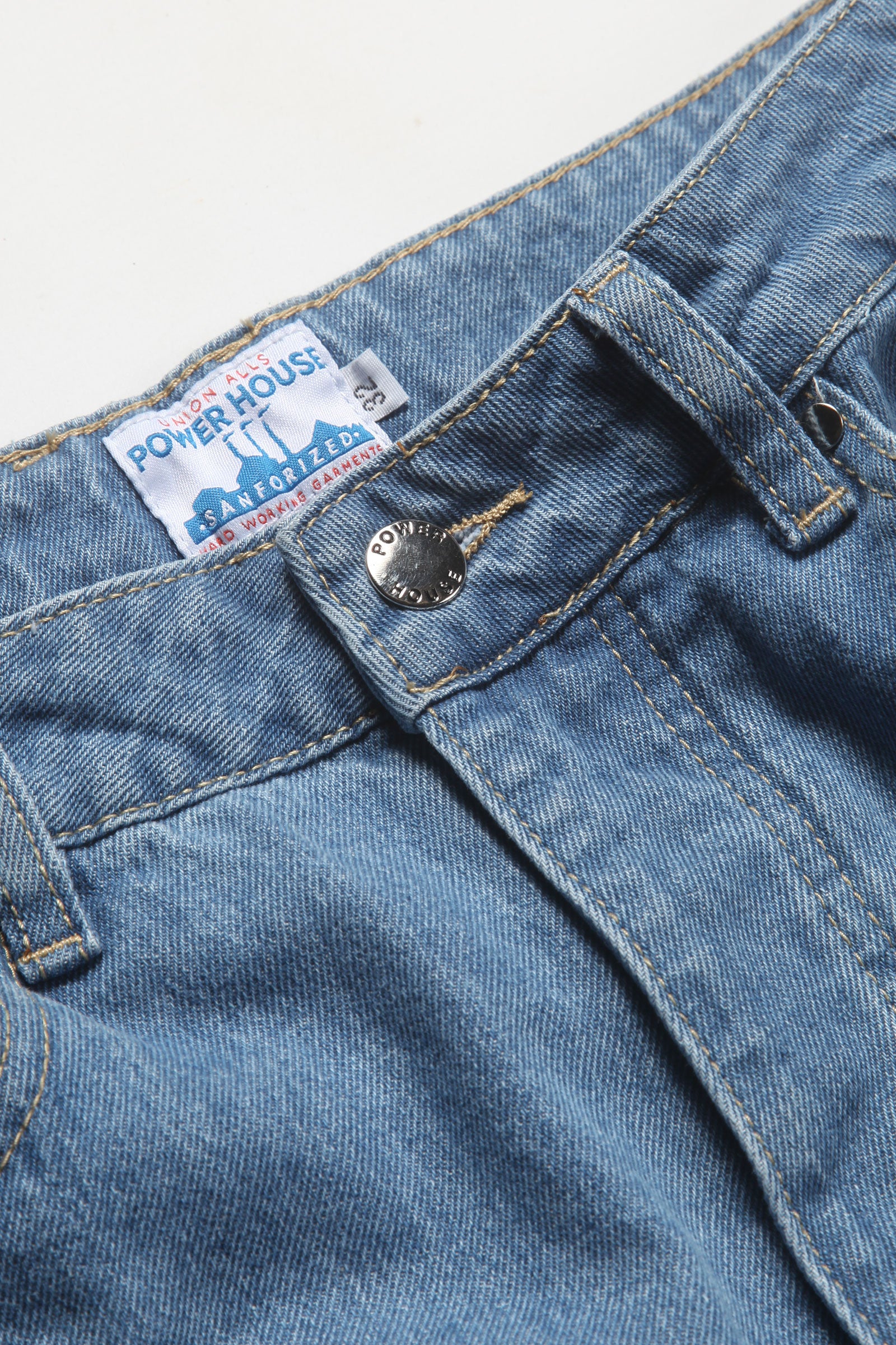 Power House - 90's Jeans - Washed Blue