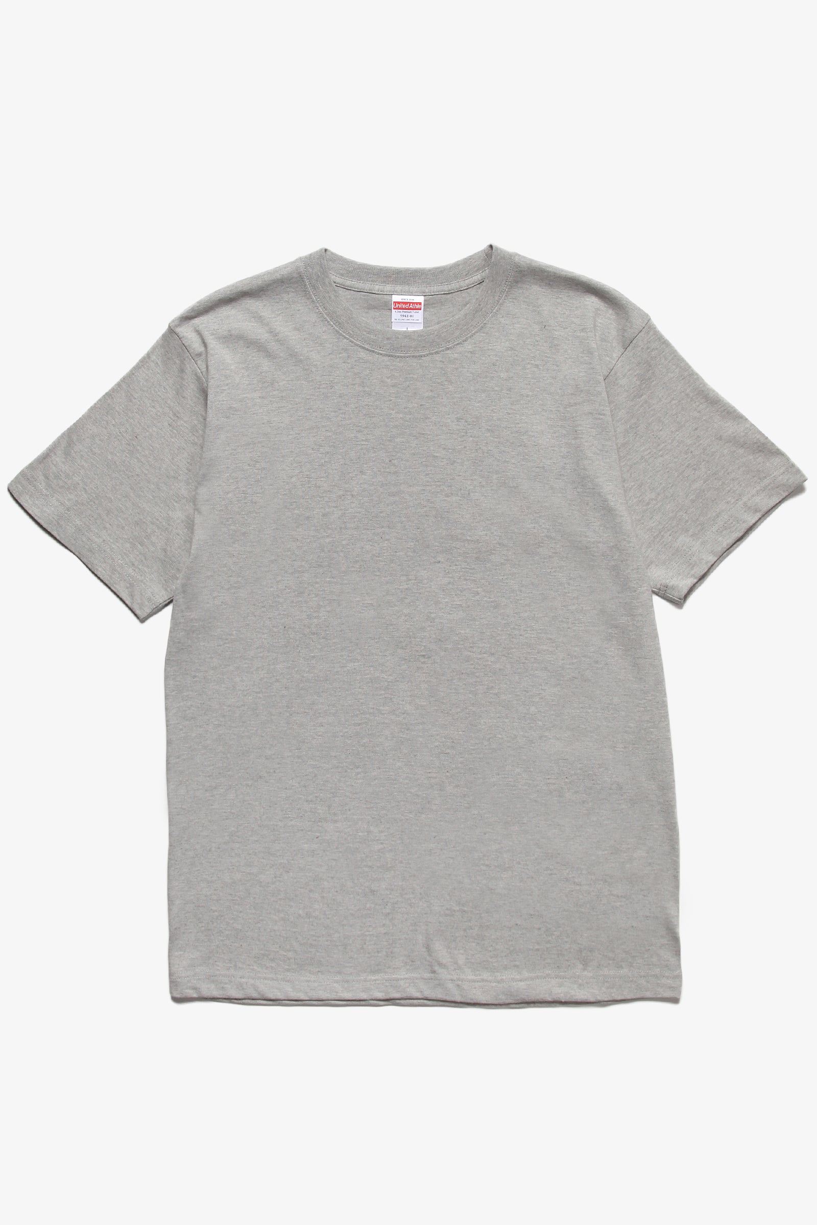 United Athle - 5942 6.2oz Premium T-Shirt - Grey