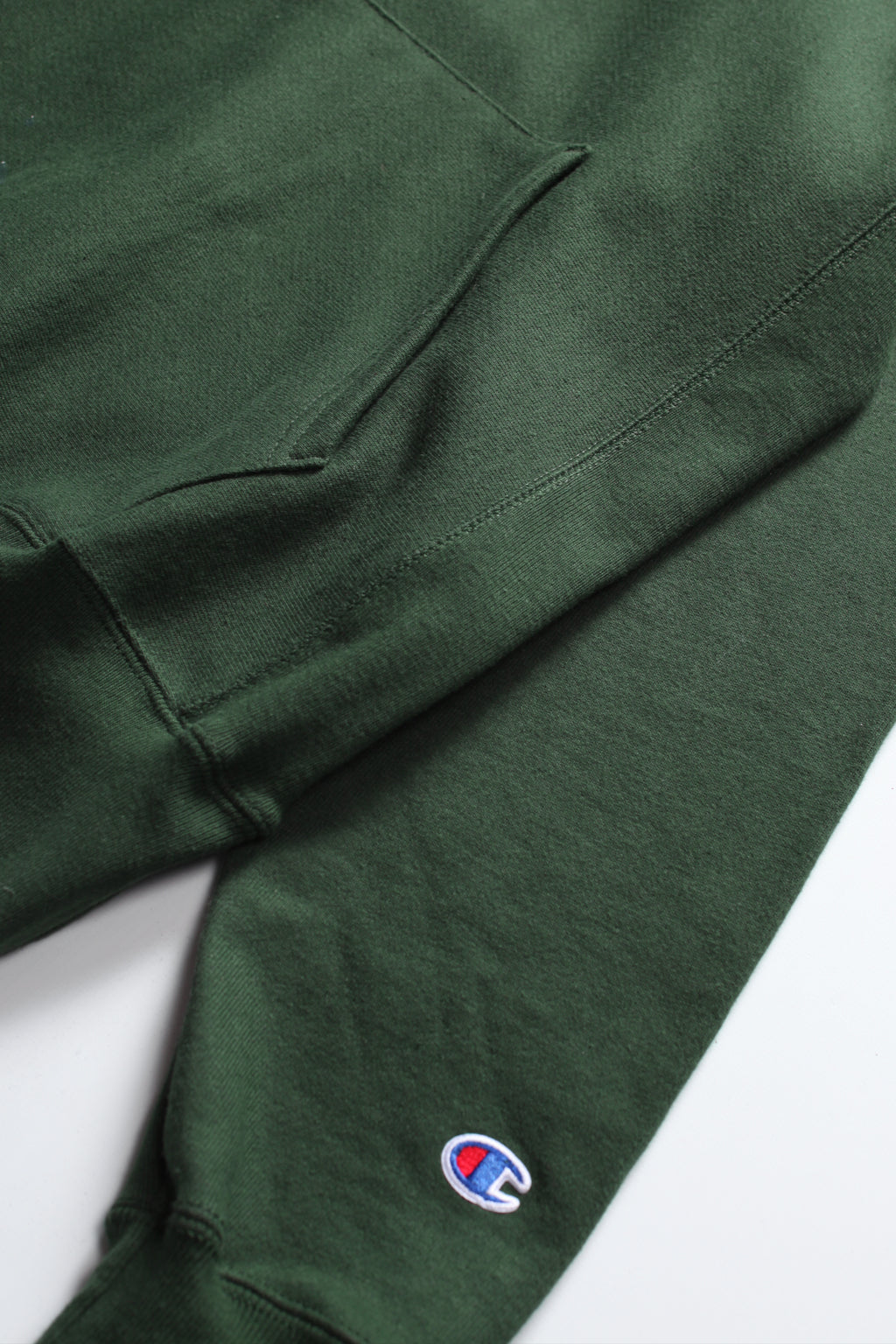 Champion - 12oz USA Reverse Weave Hoodie - Forest Green
