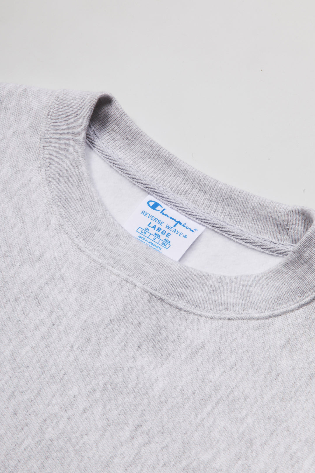 Champion - 12oz USA Reverse Weave Crewneck - Ash Grey