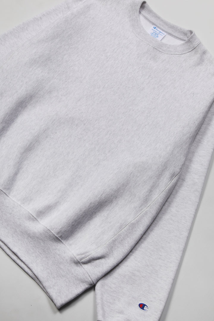 Champion - 12oz USA Reverse Weave Crewneck - Ash Grey