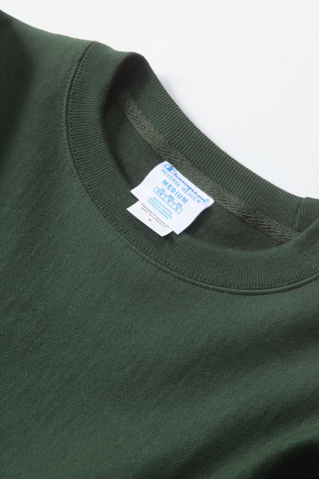 Champion - 12oz USA Reverse Weave Crewneck - Forest Green