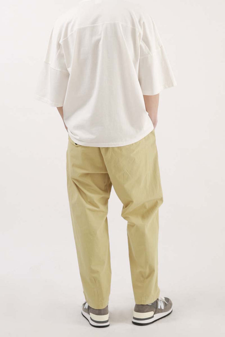 Outstanding & Co. - Shirred Waist Pants - Beige