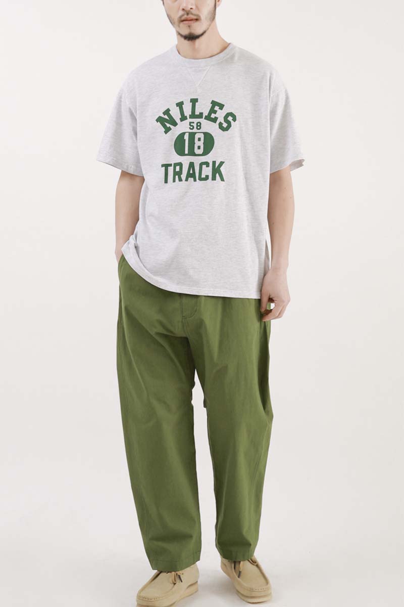 Outstanding & Co. - Shirred Waist Pants - Olive