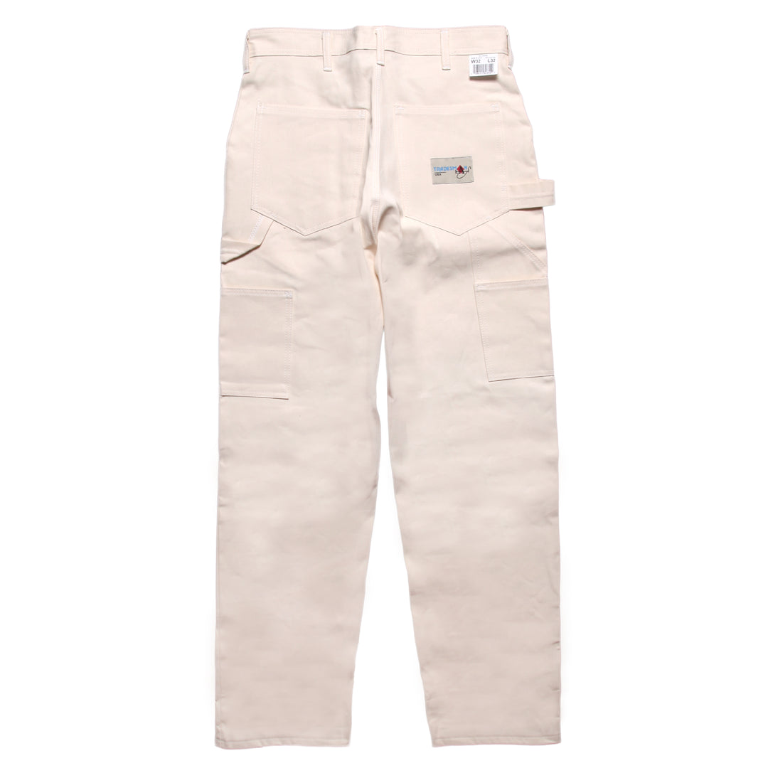 Ace Drop Cloth Tradesman Carpenter Pants - Natural