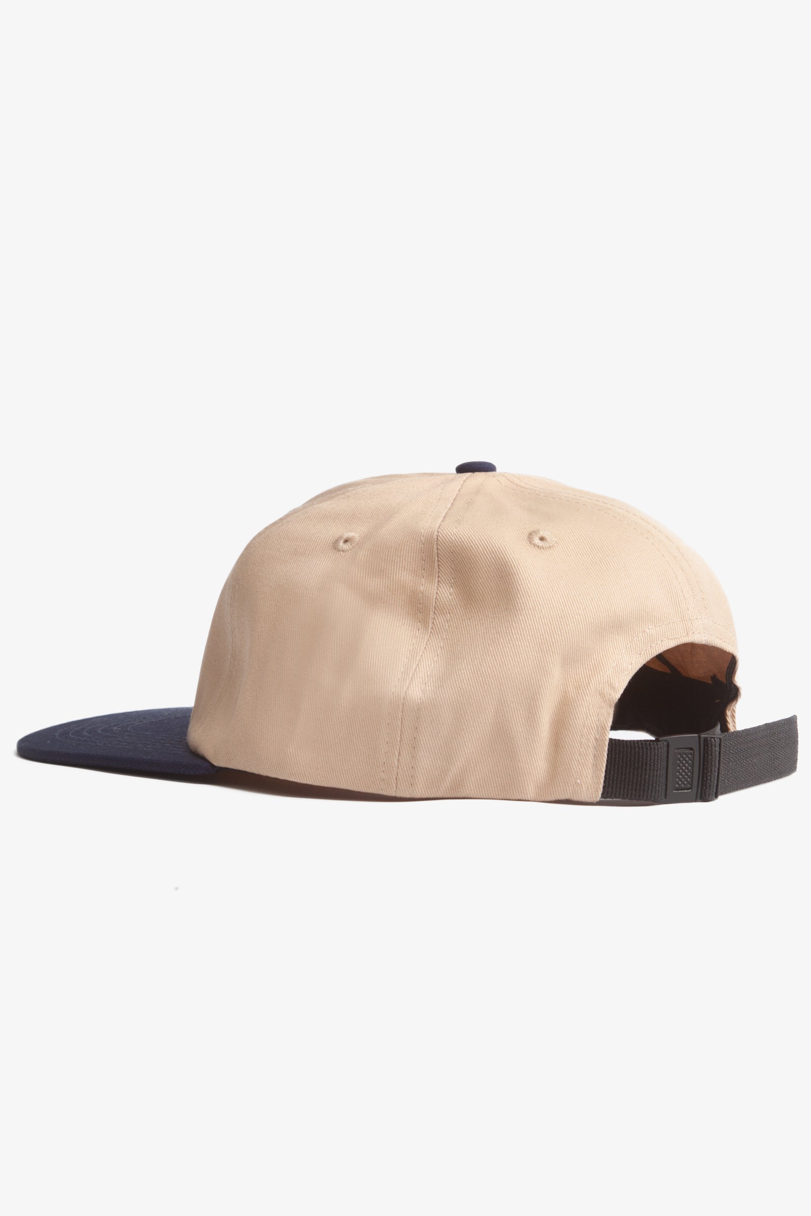 Power House - Perfect 6-Panel Cap - Tan/Navy