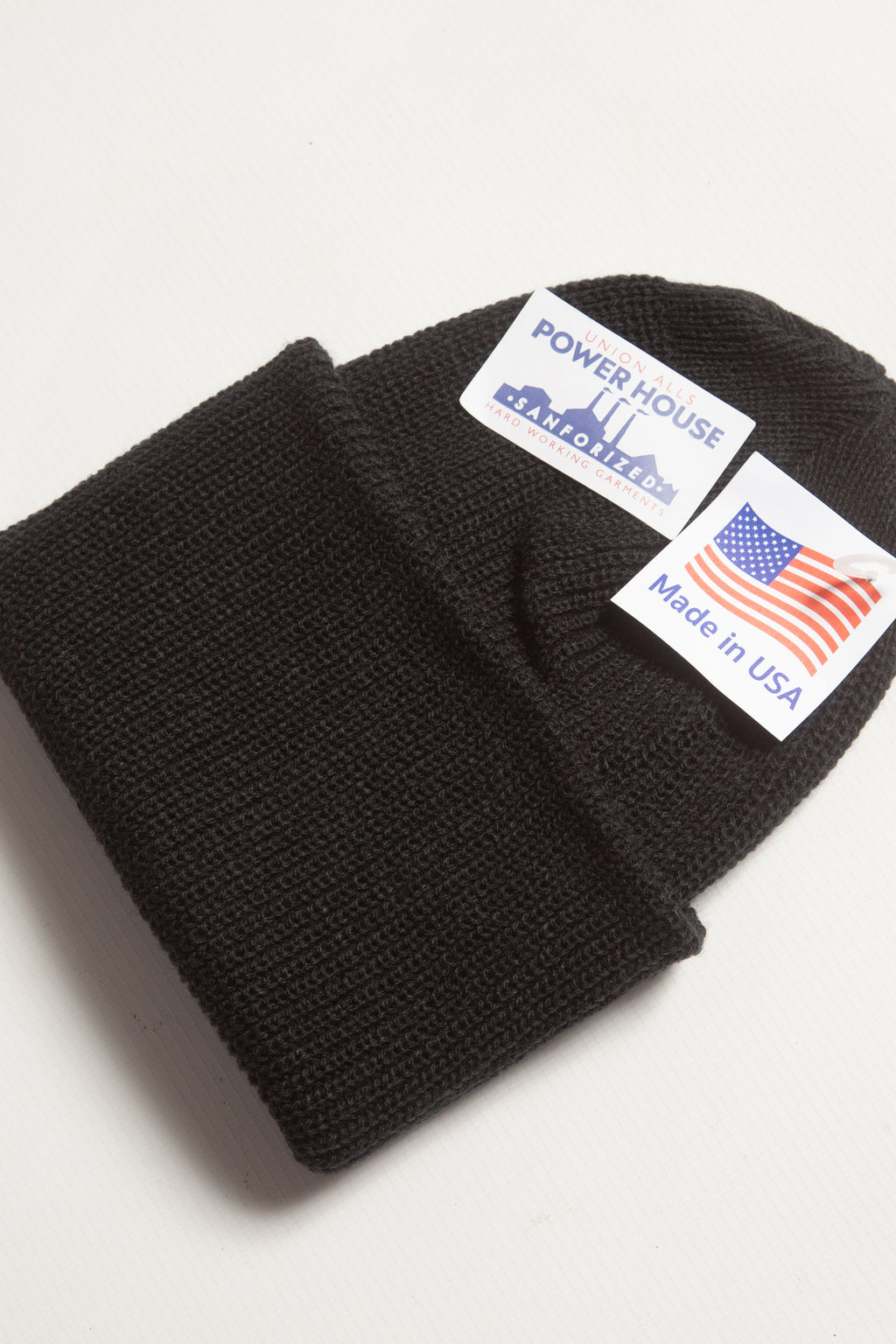 Power House - Watch Cap Beanie - Black
