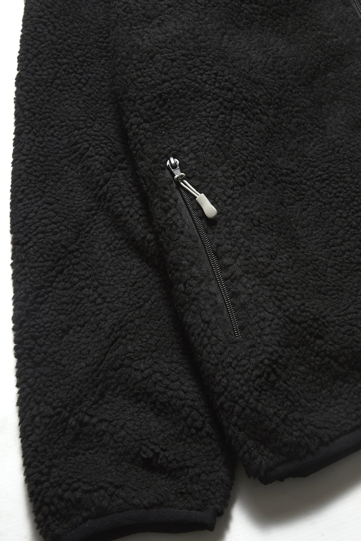 Blacksmith - Trek Pile Zip Fleece - Black