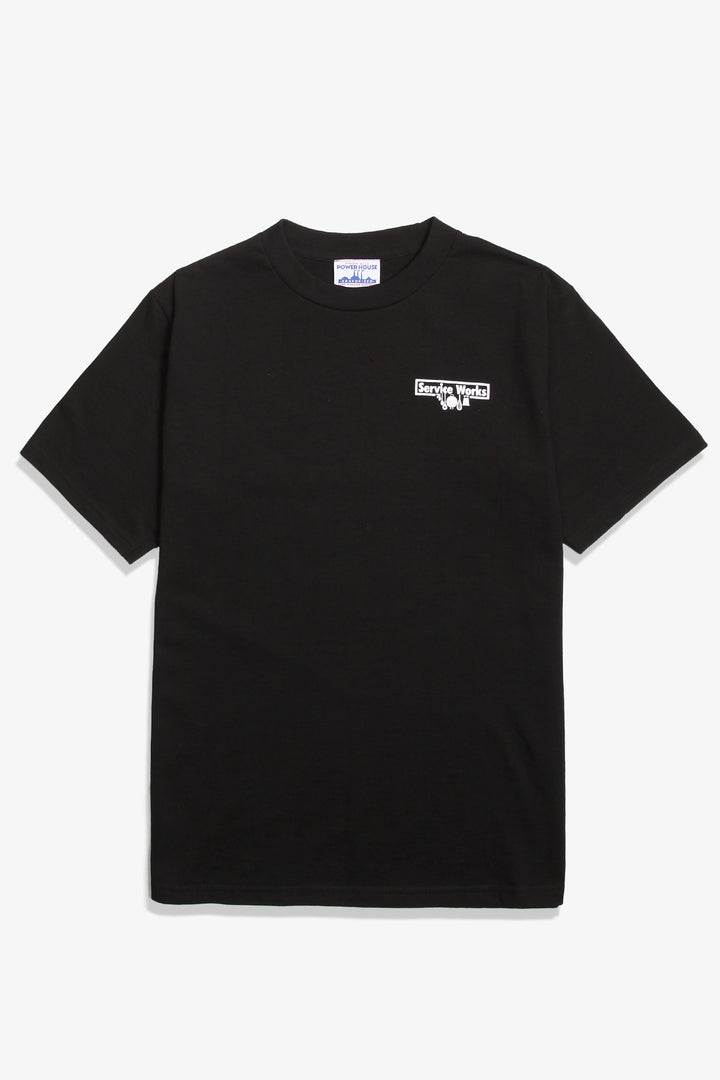 Service Works - Heavyweight Logo Tee - Black