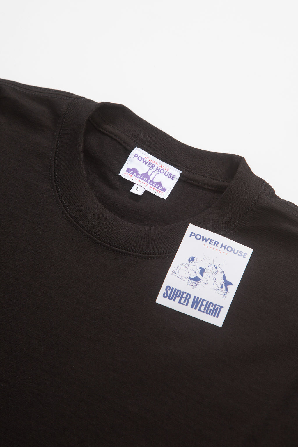 Power House - Super Weight T-Shirt - Black