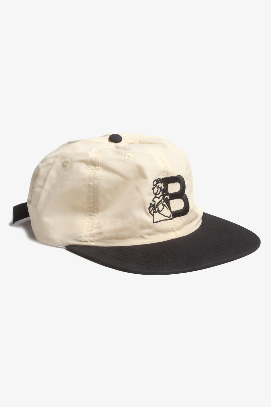 Blacksmith - Nylon Grafter Cap - Natural/Black