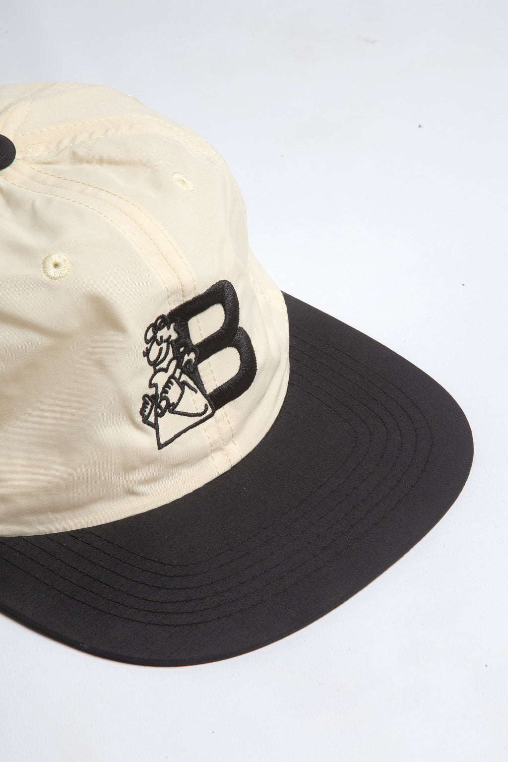 Blacksmith x Power House - Nylon Grafter Cap - Natural/Black