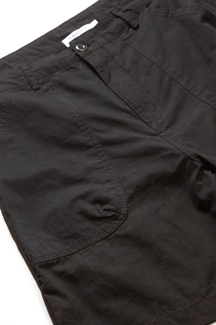 Blacksmith - Sateen Fatigue Shorts - Black