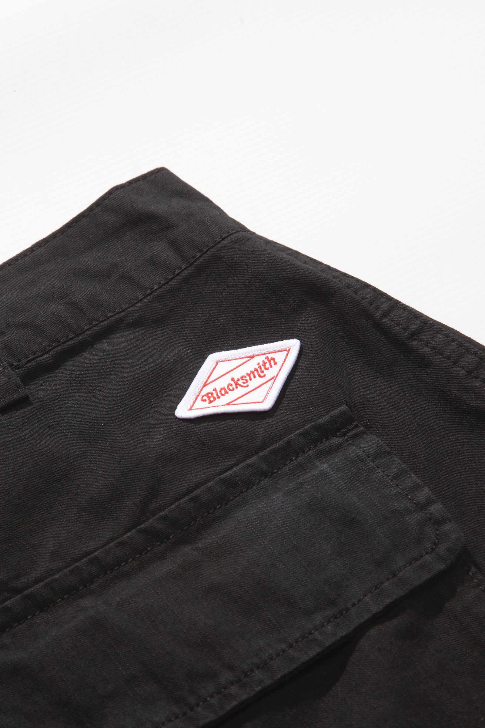Blacksmith - Sateen Fatigue Shorts - Black