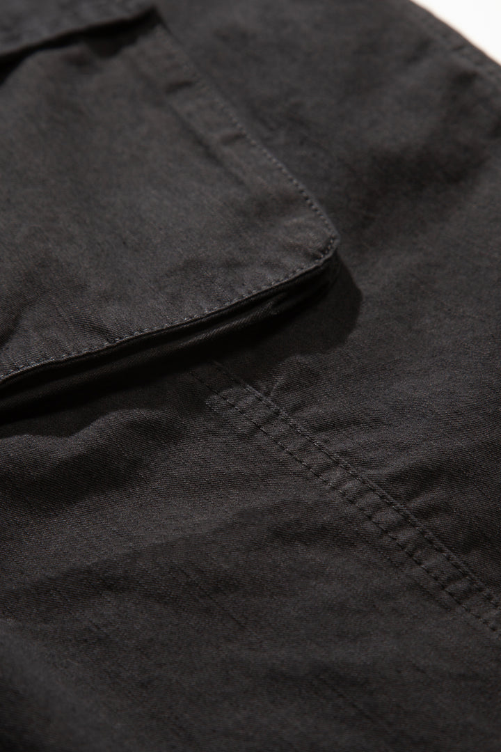 Blacksmith - Sateen Fatigue Shorts - Black