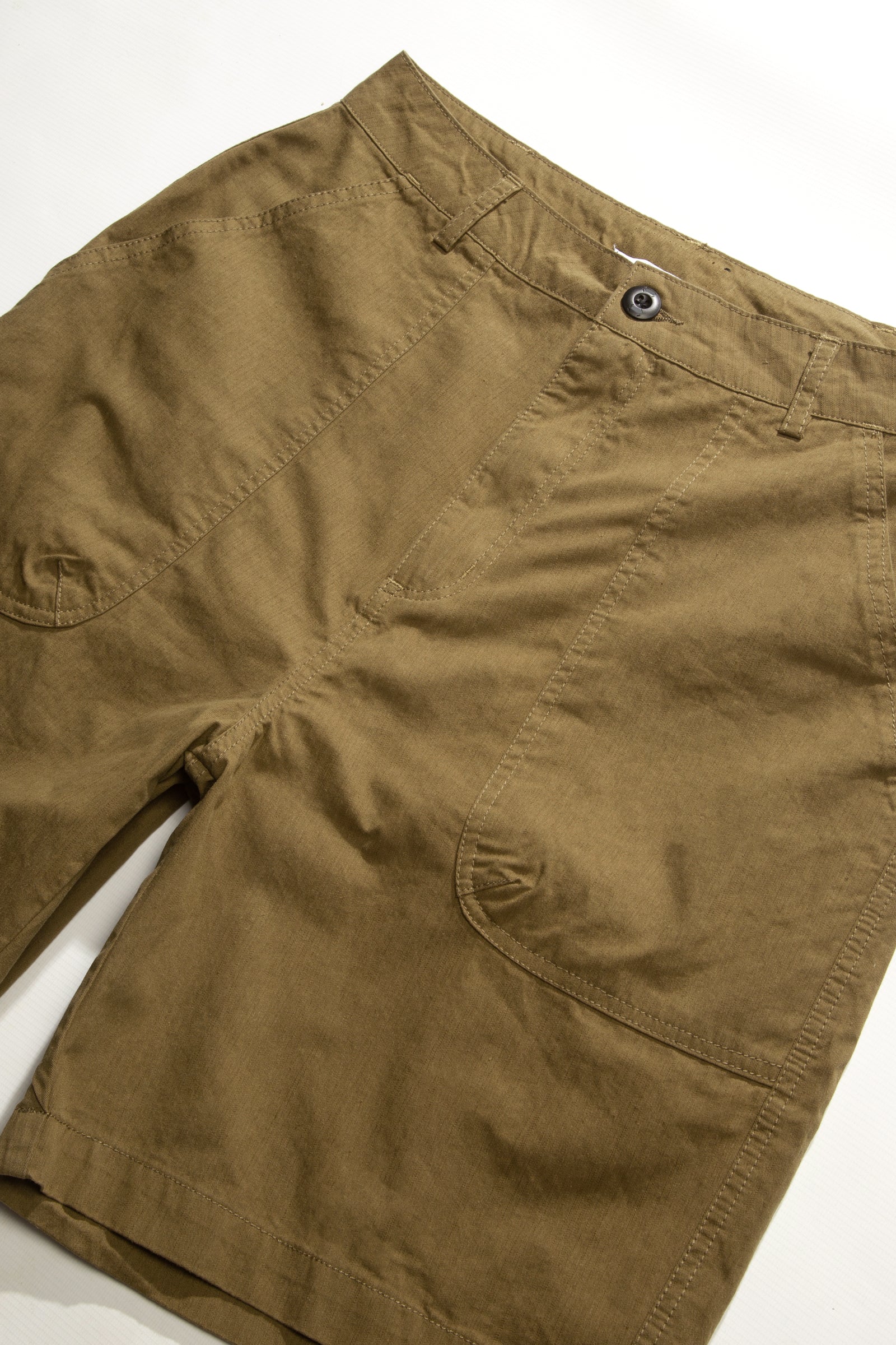 Blacksmith - Sateen Fatigue Shorts - Olive