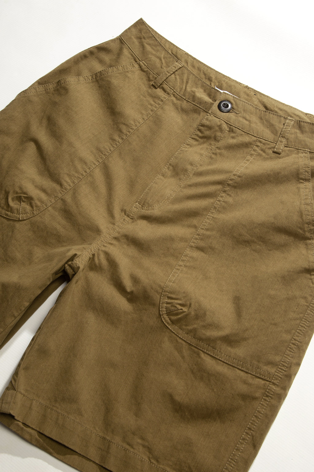 Blacksmith - Sateen Fatigue Shorts - Olive