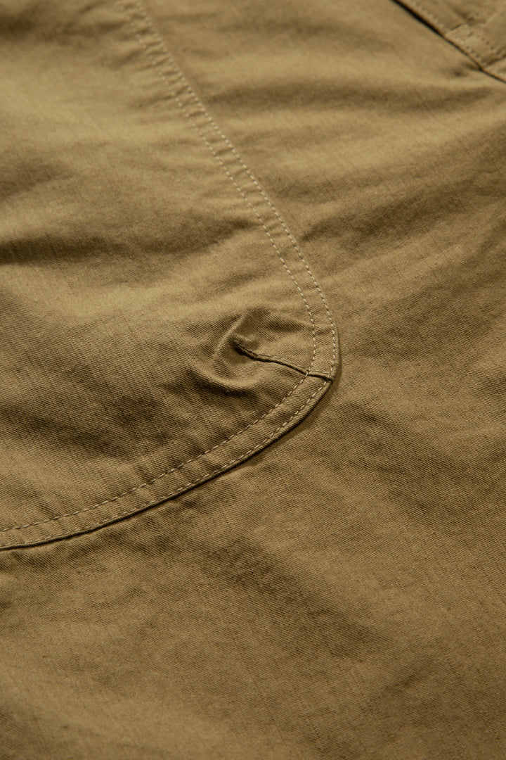 Blacksmith - Sateen Fatigue Shorts - Olive