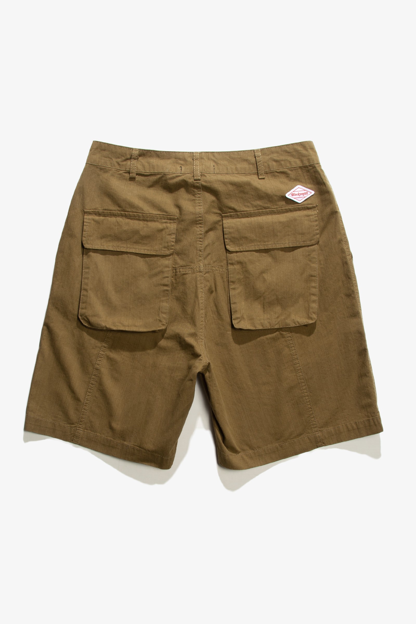 Blacksmith - Sateen Fatigue Shorts - Olive