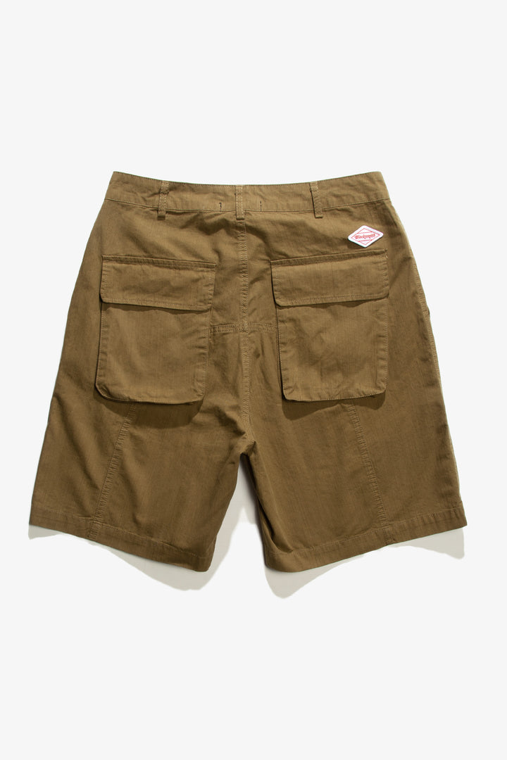 Blacksmith - Sateen Fatigue Shorts - Olive