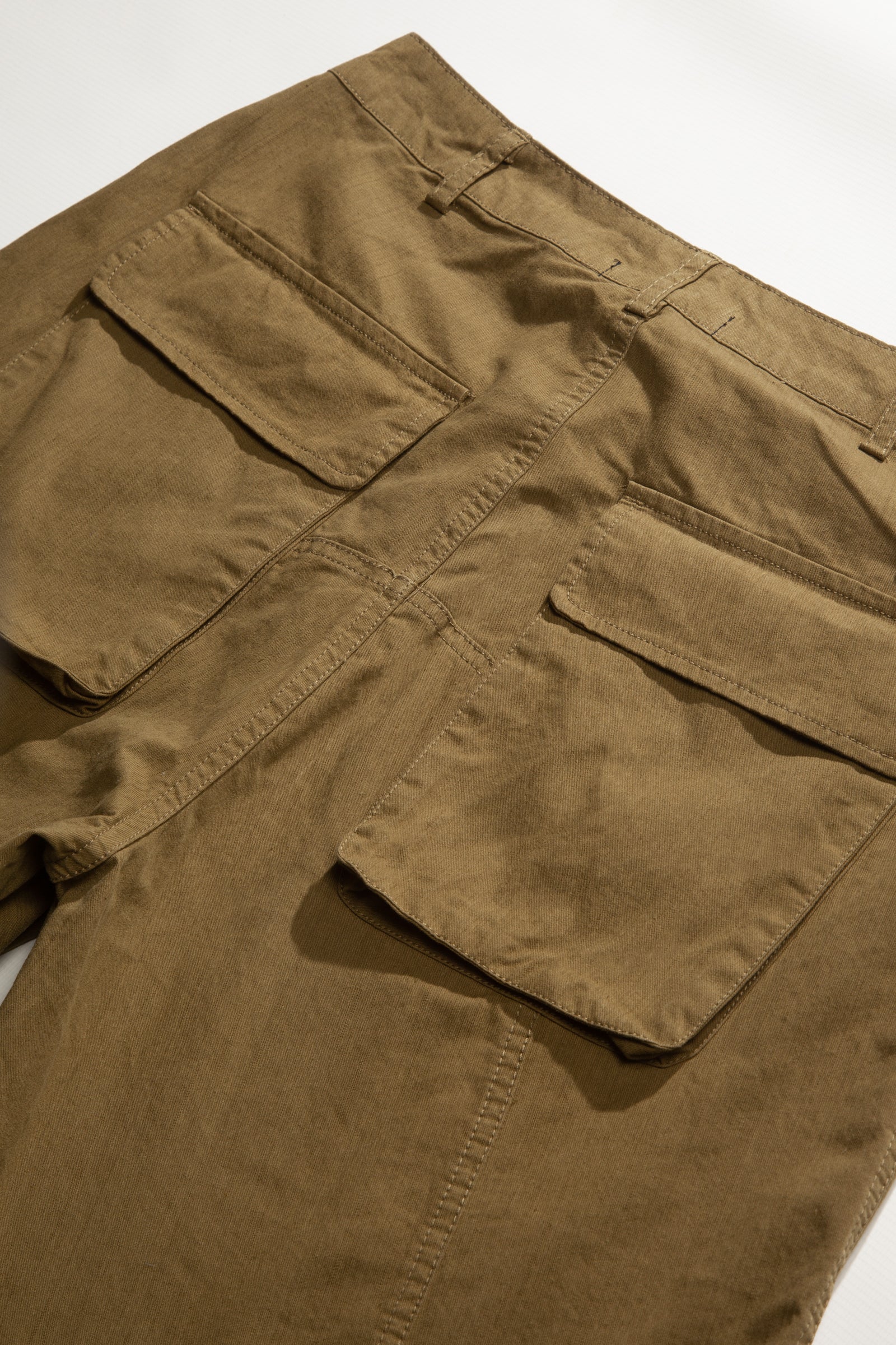 Blacksmith - Sateen Fatigue Shorts - Olive