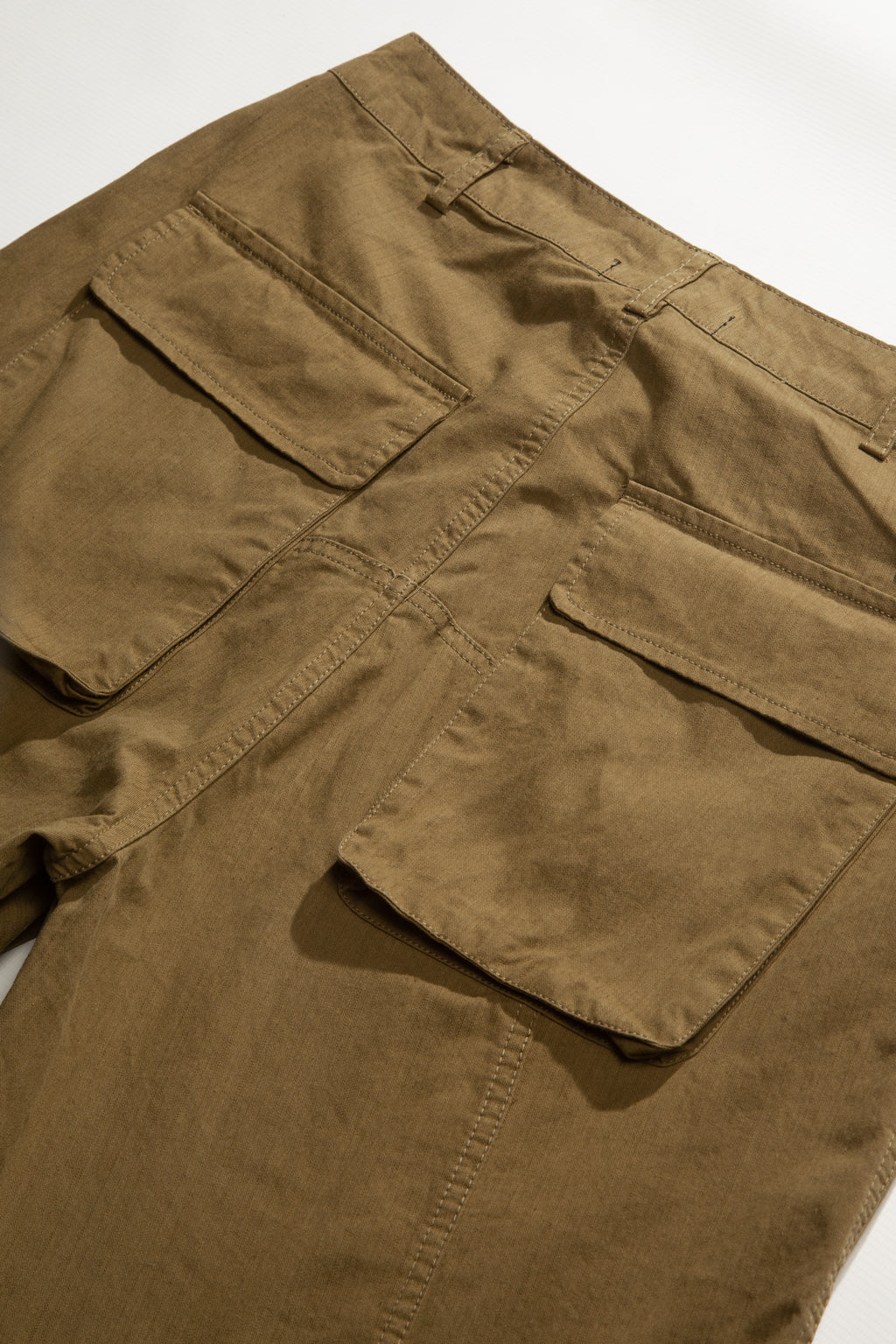 Blacksmith - Sateen Fatigue Shorts - Olive