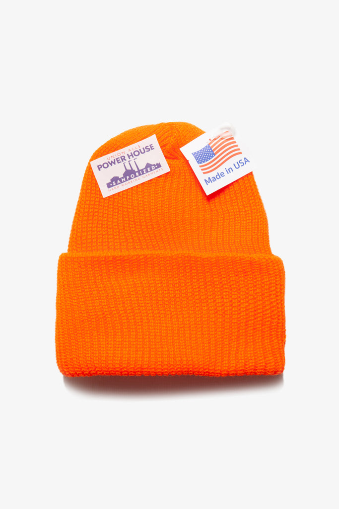 Power House - Watch Cap Beanie - Blaze Orange