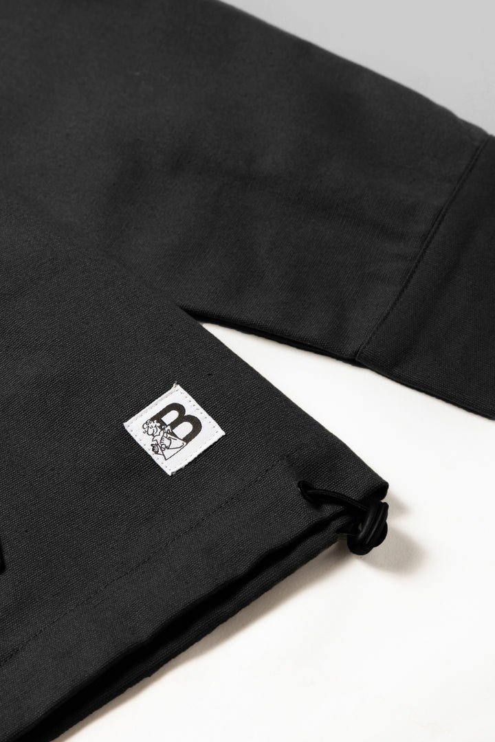 Blacksmith - Popover Wind Shirt - Black