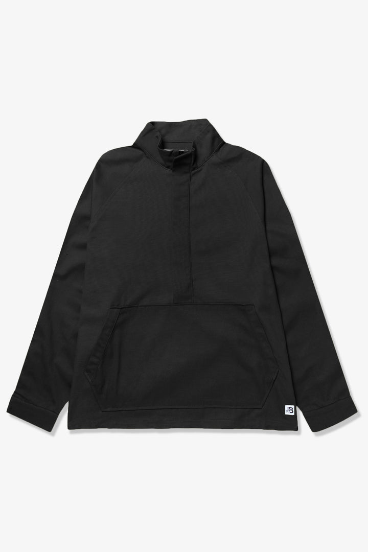 Blacksmith - Popover Wind Shirt - Black