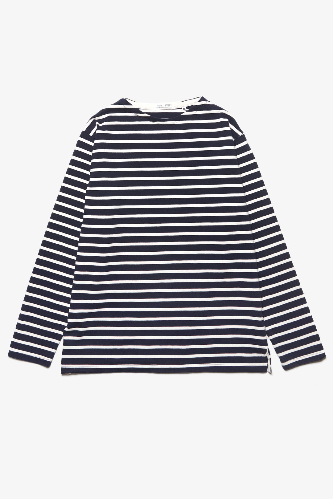 Outstanding & Co. - Boatneck Breton Stripe Top - Navy