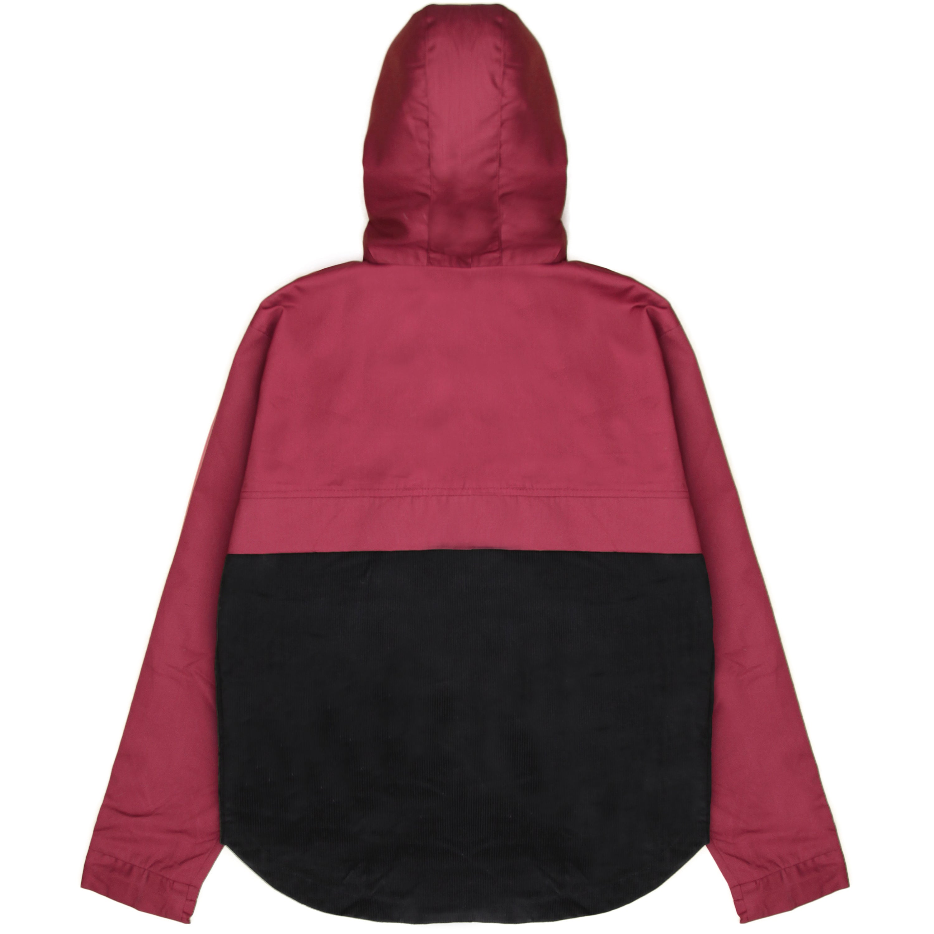 Blacksmith - Two Tone Corduroy/Canvas Pullover - Claret