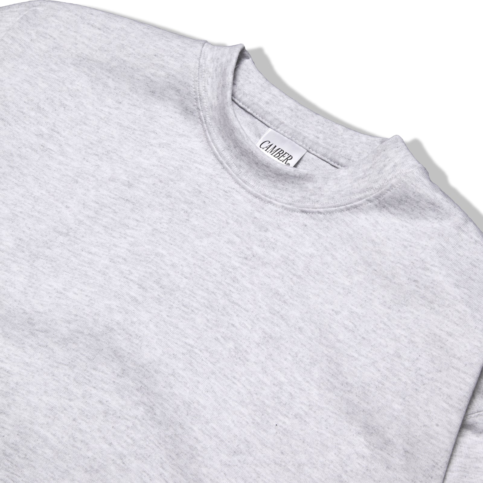 Camber USA - 305 Long Sleeve 8oz Tee - Ash Grey