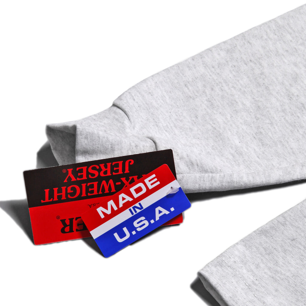 Camber USA - 305 Long Sleeve 8oz Tee - Ash Grey