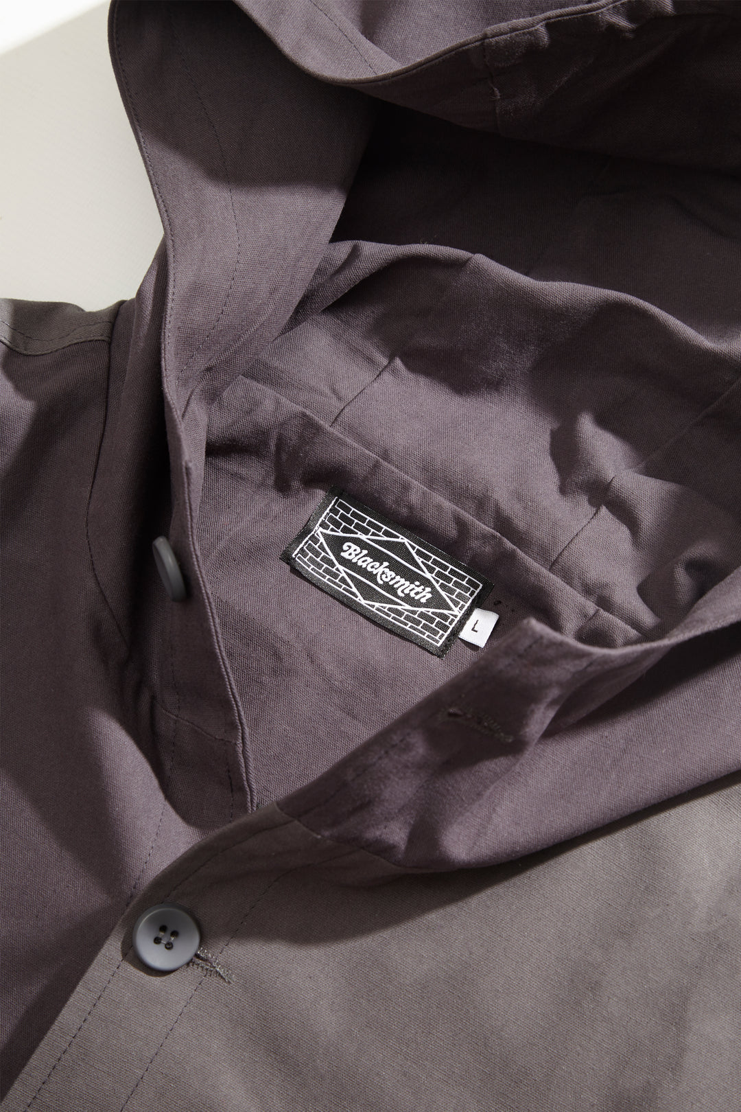 Blacksmith - Contrast Gunner Anorak - Plum/Graphite