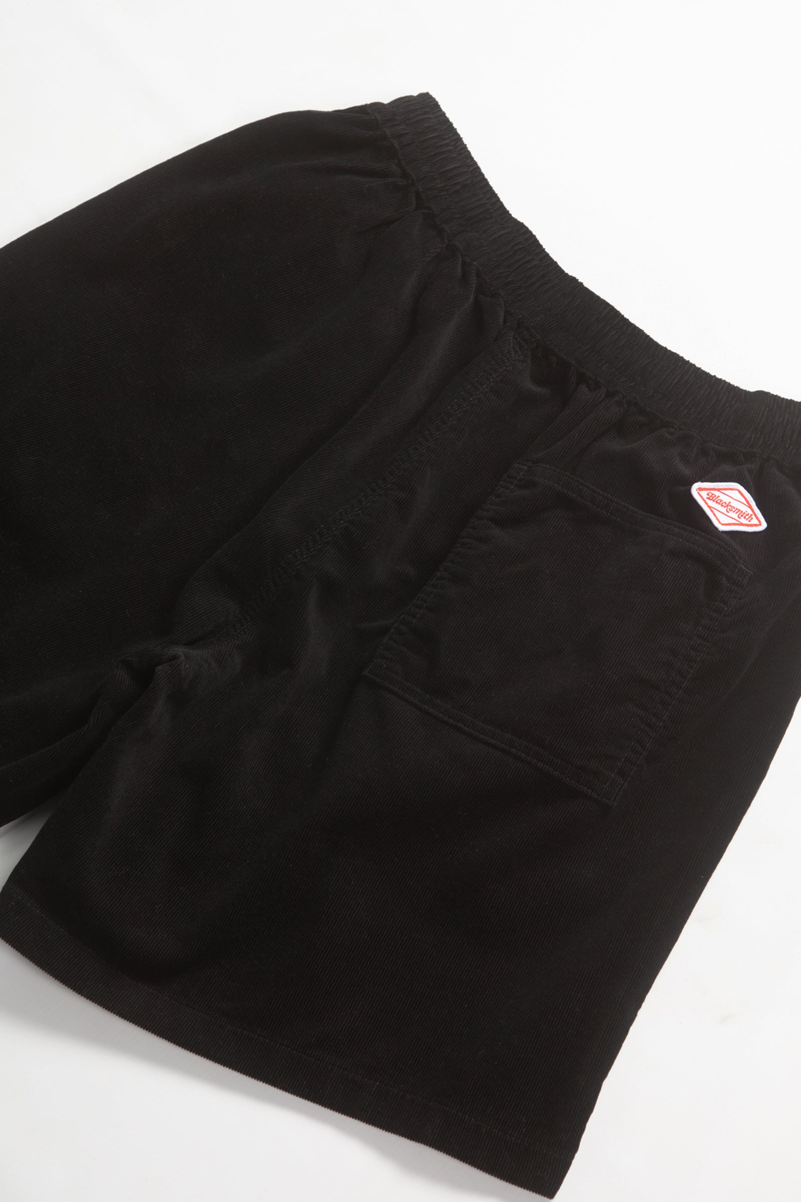 Blacksmith - Corduroy Easy Shorts - Black