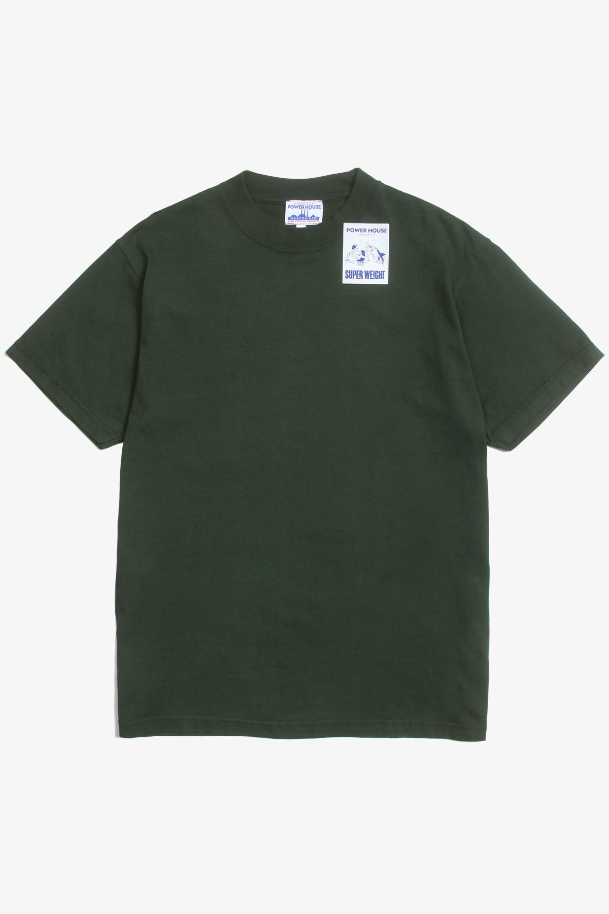 Power House - Super Weight T-Shirt - Dark Green