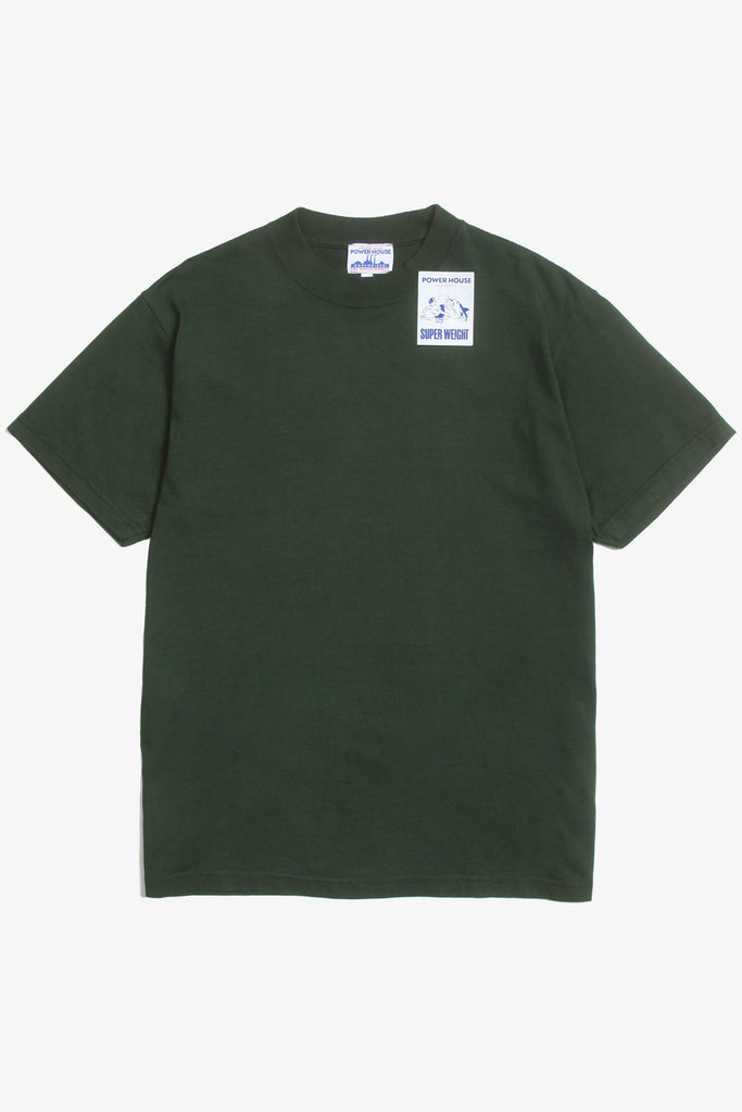 Power House - Super Weight T-Shirt - Dark Green