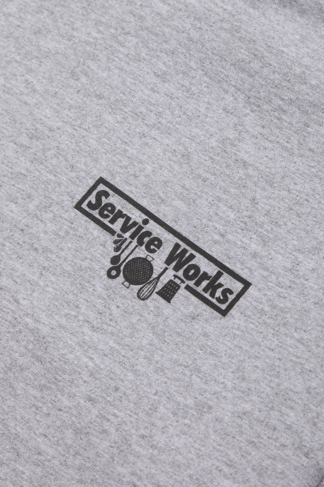 Service Works - Heavyweight Logo Tee - Grey