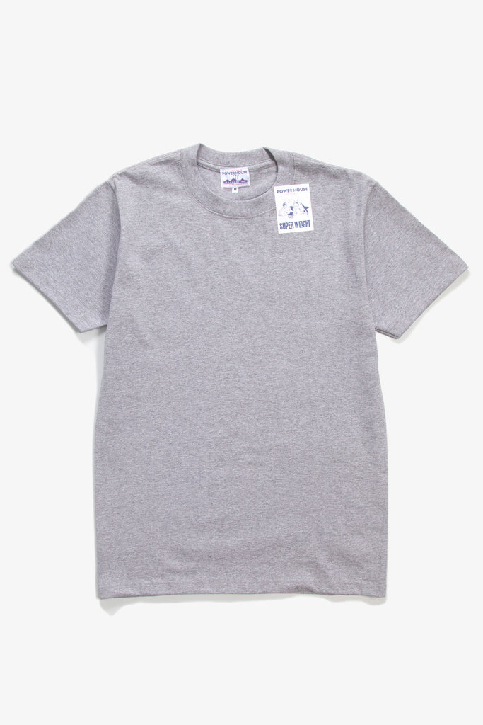 Power House - Super Weight T-Shirt - Heather Grey