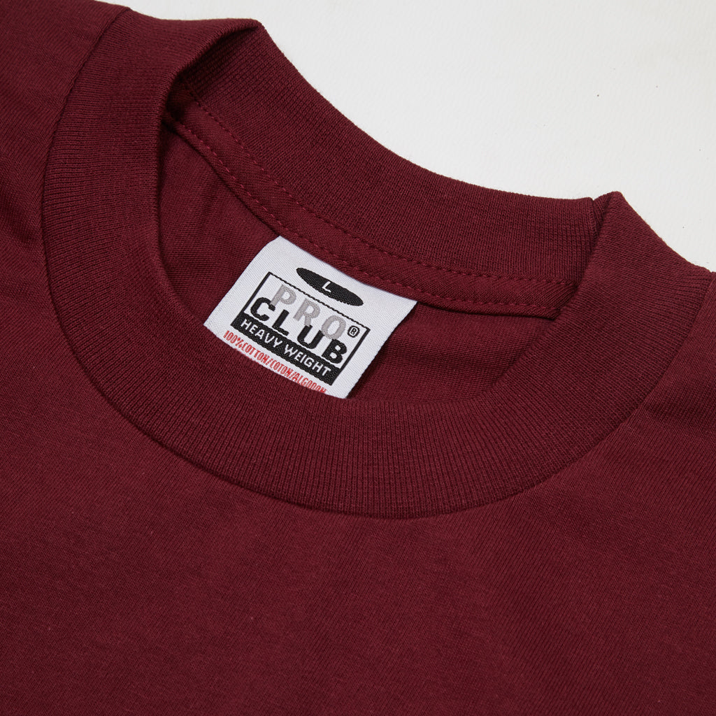 Pro Club - Heavyweight T-Shirt - Maroon