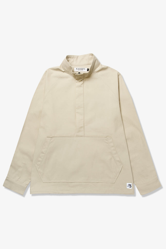Blacksmith - Popover Wind Shirt - Biege