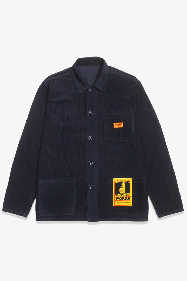 Service Works - Corduroy Chore Shirt - Navy